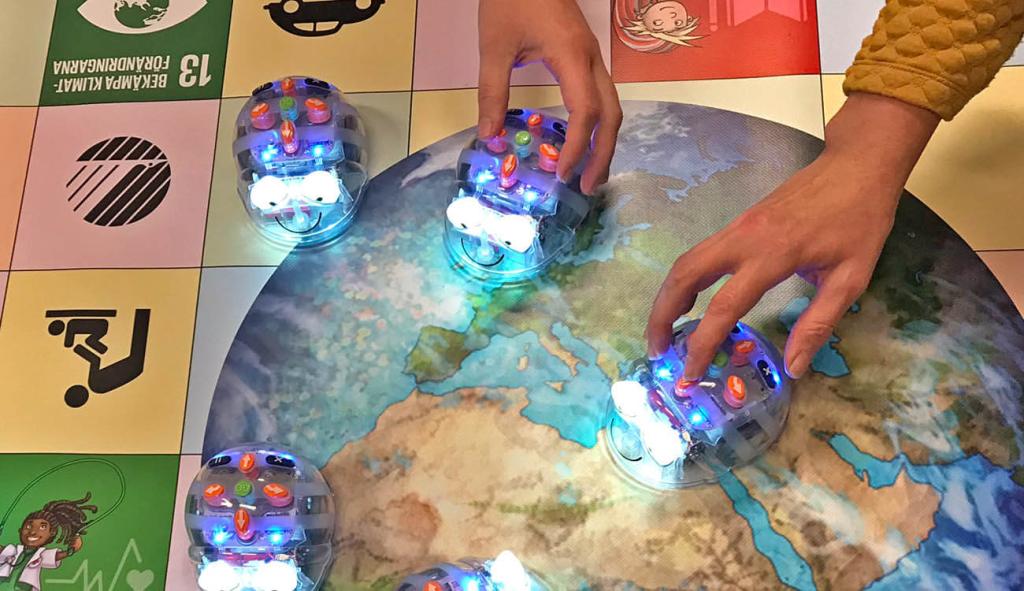 Måljakten – programmera BlueBot