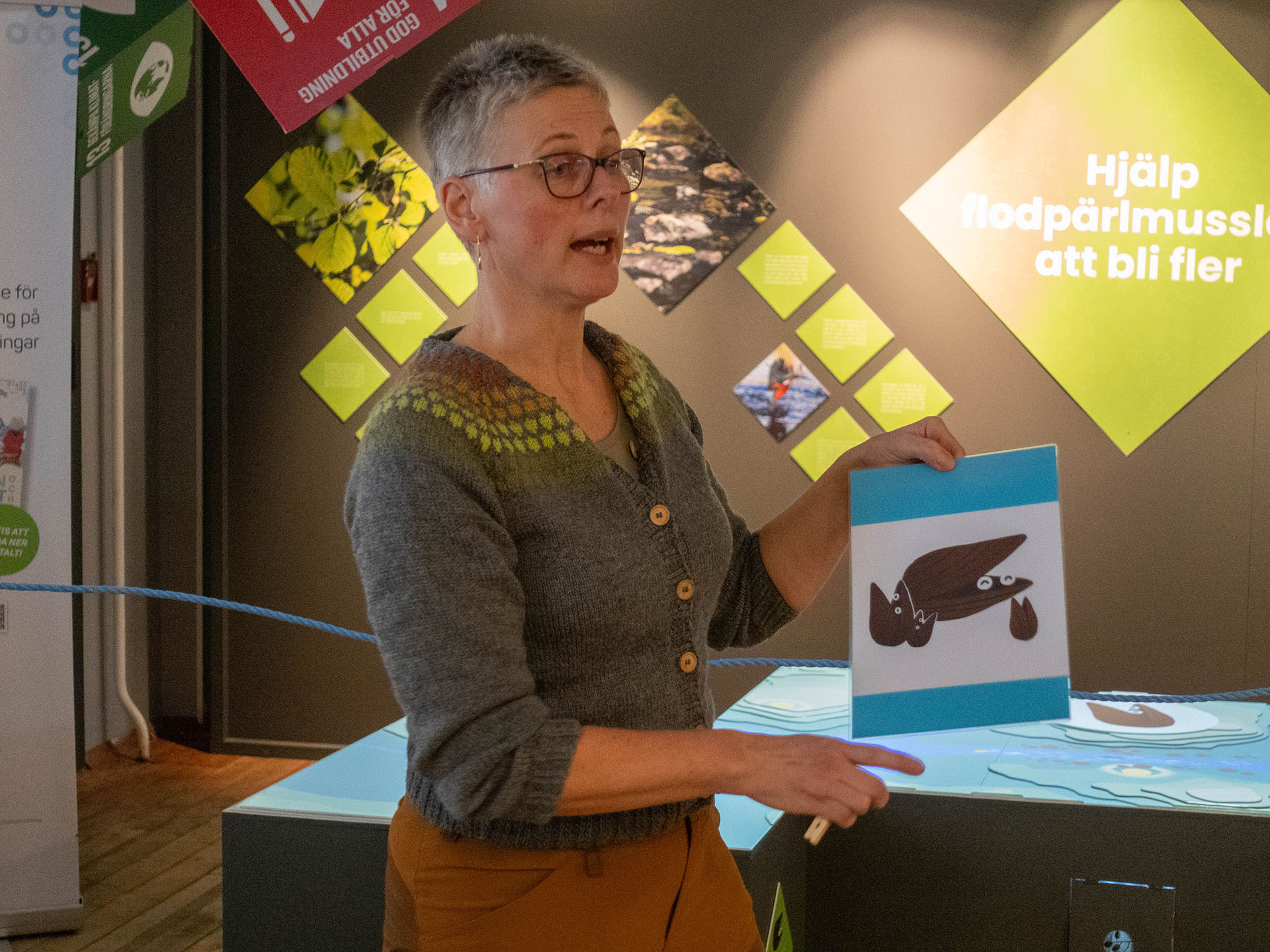 Hjälp flodpärlmusslan